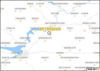 map of Antonovka