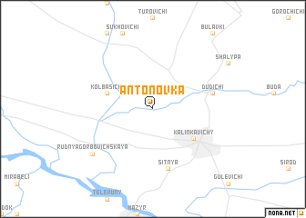 map of Antonovka