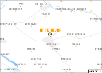 map of Antonovka