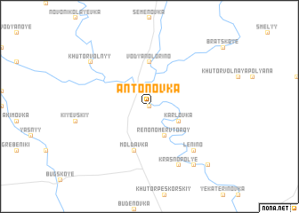 map of Antonovka