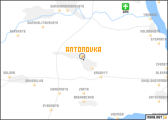 map of Antonovka