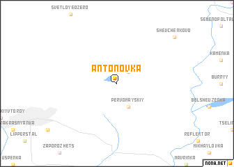 map of Antonovka