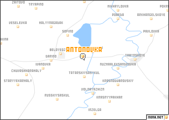 map of Antonovka