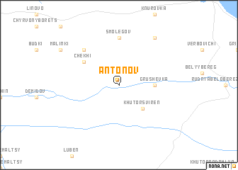 map of Antonov