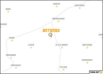 map of Antonov