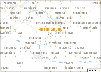 map of Antonshöhe
