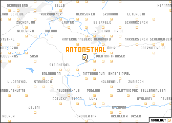 map of Antonsthal