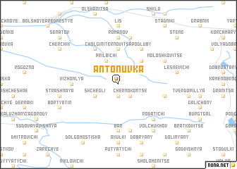 map of Antonuvka