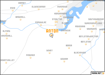 map of Anton