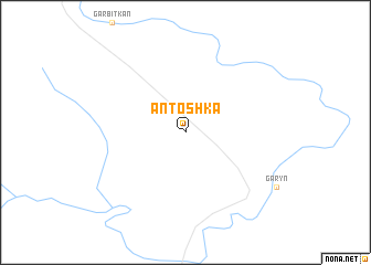 map of Antoshka