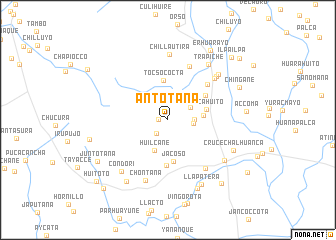 map of Antotaña
