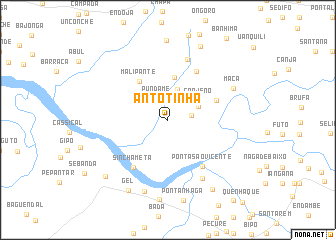 map of Antotinha