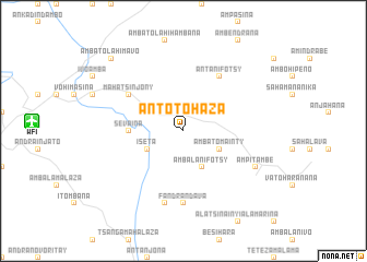 map of Antotohaza