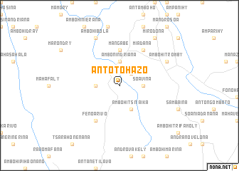 map of Antotohazo