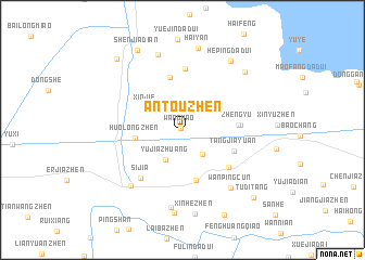 map of Antouzhen