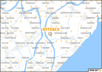 map of An Trạch