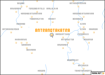 map of Antranotakatra