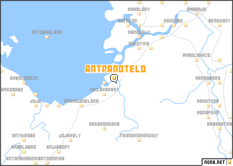 map of Antranotelo