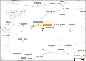map of Antropovo