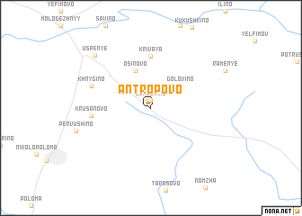 map of Antropovo