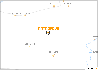 map of Antropovo