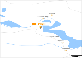 map of Antropovo