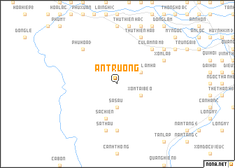 map of An Trường