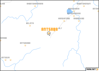 map of Antsaba