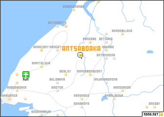 map of Antsaboaka