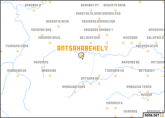 map of Antsahabehely