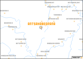 map of Antsahabeorana