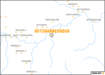map of Antsahaberaoka