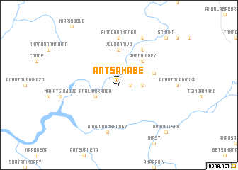 map of Antsahabe