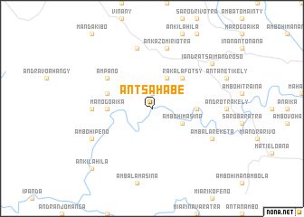 map of Antsahabe