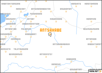 map of Antsahabe