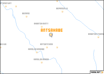 map of Antsahabe
