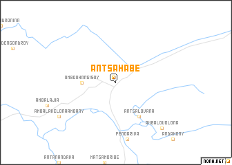 map of Antsahabe