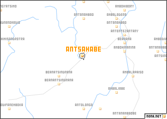 map of Antsahabe