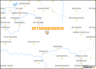 map of Antsahabiabiaka