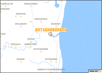 map of Antsahaborara