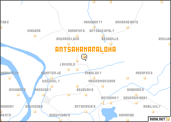 map of Antsahamaraloha