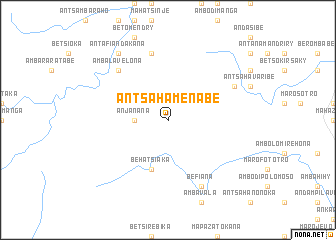 map of Antsahamenabe