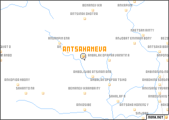 map of Antsahameva