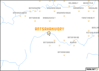 map of Antsahamivory