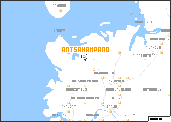 map of Antsahampano