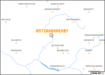 map of Antsahampemby