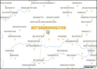 map of Antsahampingitra