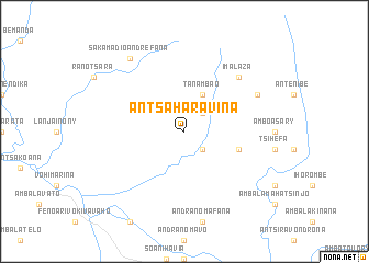 map of Antsaharavina