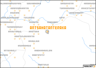 map of Antsahatanteraka