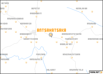 map of Antsahatsaka